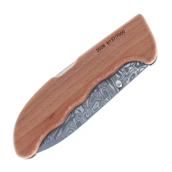 Victorinox Limited Edition 2026 Evoke Folding Knife Damascus Plain Edge 0.9410.J26