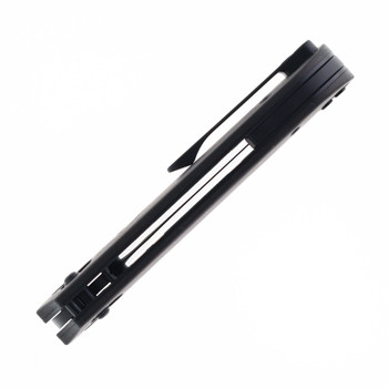 FerraMonster Spectrum Folding Knife Copper Foil Carbon Fiber Handle M390 Plain Edge Black DLC Finish FM23004-D