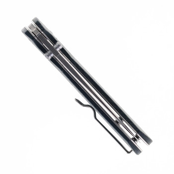 FerraMonster Spectrum Folding Knife Blue Micarta Handle 154CM Plain FM23004CP-C