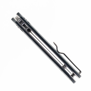 FerraMonster Spectrum Folding Knife Blue Micarta Handle 154CM Plain FM23004CP-C