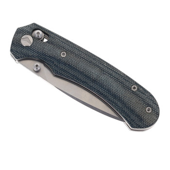 FerraMonster Spectrum Folding Knife Blue Micarta Handle 154CM Plain FM23004CP-C