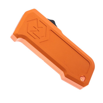 Normandy Knives Occam's OTF Automatic Utility Knife Orange Aluminum Handle SK5 Razor Blade O-O