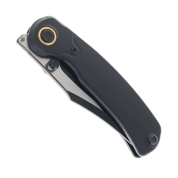 Kizer Pioneer Folding Knife Black G10 Handle Black/Satin 14c28n Blade ZX-FK03-M1