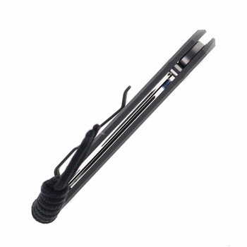 LEFT HANDED Chris Reeve Small Sebenza Folding Knife Gray Titanium Handle Tanto Magnacut  Blade S31-1011