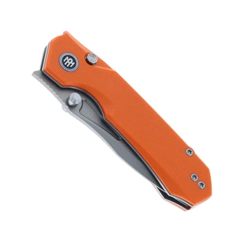 Remette Rhino Folding Knife CNC Machined G10 Handle D2 Plain Edge Ceramic Sandblast Finish RNDG3