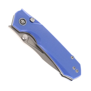 Remette Rhino Folding Knife CNC Machined G10 Handle D2 Plain Edge Ceramic Sandblast Finish RNDG4