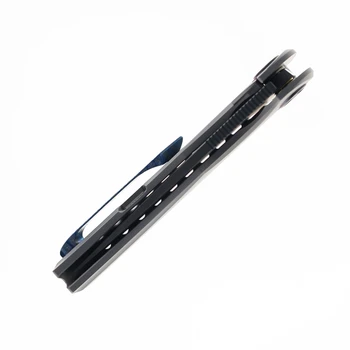(Minor Scuff on Handle) Open Box/Returned Tuya Persia Folding Knife Integral Titanium Handle w/ Holes S90V Blade T1750-A #7