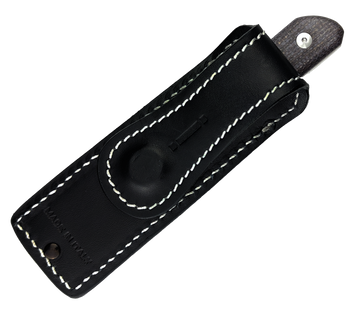 Straight Line Scorer Fixed Blade Knife Brown Burlap Micarta Handle Magnacut Plain Edge Stonewash Finish SC-BB