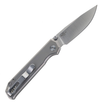 (Dropping 8/11 @12 PM EST) WMK Exclusive Kizer Begleiter 2.9 Folding Knife Textured Titanium Handle Hollow Grind Elmax Blade Ki3458.2BDE1