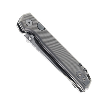 (Dropping 8/11 @12 PM EST) WMK Exclusive Kizer Begleiter 2.9 Folding Knife Textured Titanium Handle Hollow Grind Elmax Blade Ki3458.2BDE1