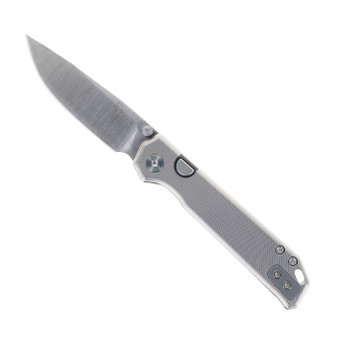 (Dropping 8/11 @12 PM EST) WMK Exclusive Kizer Begleiter 2.9 Folding Knife Textured Titanium Handle Hollow Grind Elmax Blade Ki3458.2BDE1
