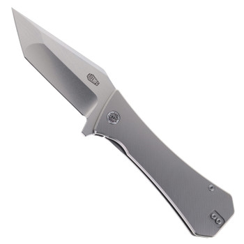 (Dropping 5/22  @12PM PST) Auxiliary Manufacturing Coffin XL Tanto Folding Knife Titanium handle M390 Blade