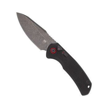 Cobratec Vanguard Push Button Opening Automatic Knife Black G10 Handle D2 Blackwashed Blade CTVGDBLK