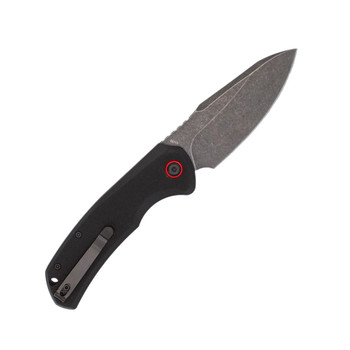 Cobratec Vanguard Push Button Opening Automatic Knife Black G10 Handle D2 Blackwashed Blade CTVGDBLK