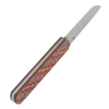 Tenable Foosa Fixed Blade Knife Vortex Micarta Handle D2 Tanto Plain Edge Stonewash Finish G2020A2