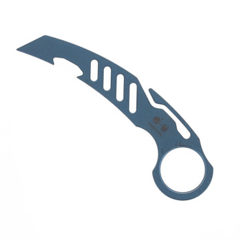 Open Box/Return Petrified Fish Karatool Prybar Tool Titanium Blue Stonewash Finish PFT01B