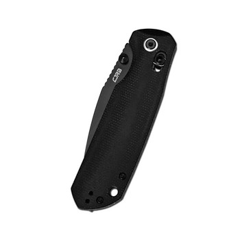 CJRB Mega Maximal Folding Knife Black Micarta Handle AR-RPM9 Drop