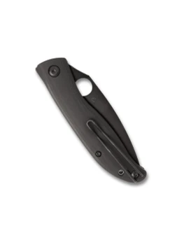 Spyderco Mantra 4 LinerLock Folding Knfe Black Micarta 8Cr13MoV Black Oxcide Blade C274GBBKP