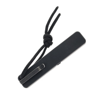 CRKT Gravitic Flip Manual OTF Darkwash 5Cr13MoV Blade Black Glass Reinforced Nylon Handle 6013
