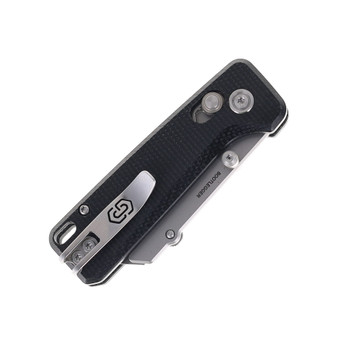 Critical Strike Bootlegger Folding Knife Black Micarta Handle 2CR13 Plain Edge Satin Fiinish X509-BK
