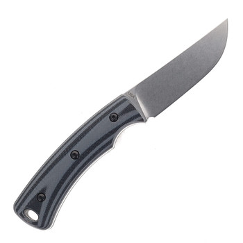 1  Three Rivers TagAlong Fixed Blade MagnaCut Blade Shadow Zebra Gray