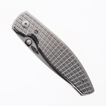 TRM Three Rivers Manufacturing Atom Folding Knife Frag Titanium Handle Magnacut Blade