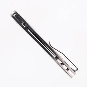 TRM Three Rivers Manufacturing Atom Folding Knife Frag Titanium Handle Magnacut Blade
