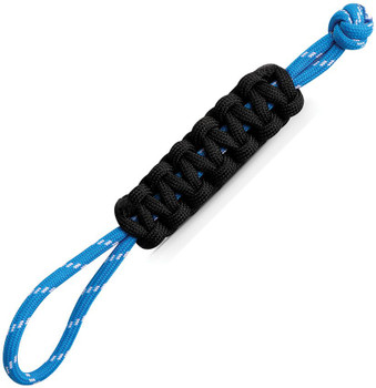 Vosteed Paracord Knife Lanyard Black and Blue X0155