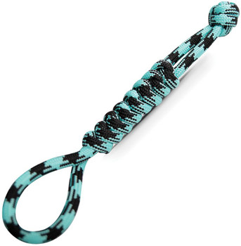 Vosteed Paracord Knife Lanyard Black & Light Blue X0154
