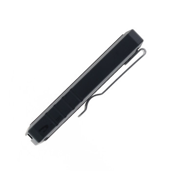 TacKnives Zipper OTF Utility Knife Black Aluminum Rock Grind Handle SK5 Razor Blade