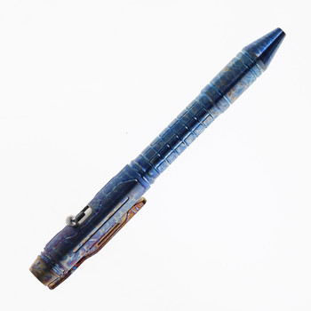 TwoSun Pen-62 Color Titanium Frag Textured 5.25" Bolt Action Ink Pen