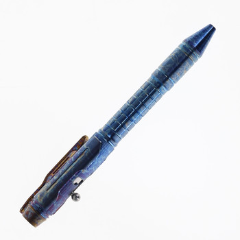 TwoSun Pen-62 Color Titanium Frag Textured 5.25" Bolt Action Ink Pen