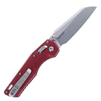 Microtech MSI Ram-Lok Mini Folding Knife Merlot Fluted Aluminum Handle M390MK Blade 210M-10FLMR