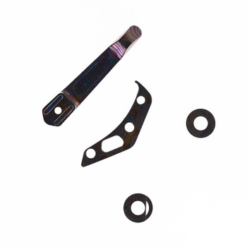 (Dropping 7-24 @ 12 PM EST) Divo Growler V3  Zircuti Hardware Kit (Clip, Back Spacer, Pivot Collar)