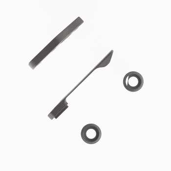 Divo Growler V3 Darkwash Titanium Hardware Kit (Clip, Back Spacer, Pivot Collar)