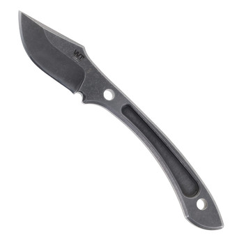 Work Tuff Lightfoot Fixed Blade Black G10 Handle K329 Darkwashed Blade