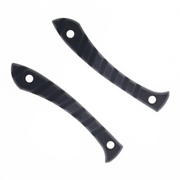 Work Tuff Lightfoot Fixed Blade Black G10 Handle K329 Darkwashed Blade