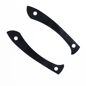 Work Tuff Lightfoot Fixed Blade Black G10 Handle K329 Darkwashed Blade