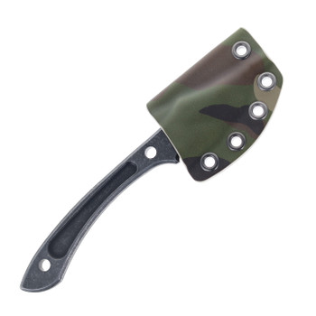 Work Tuff Lightfoot Fixed Blade Jade Green G10 Handle K329 Darkwashed Blade