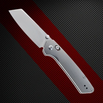 (Dropping Sept 3rd @12 Noon EST) Exclusive Kizer Madrac AirTi Slim Profile Folding Knife Textured Titanium Handle M390 Blade K3693ACSE1