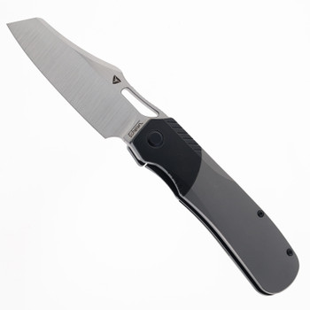 Tuya ION Folding Knife Titanium Handle M390 Plain Edge Machine Satin Finish
