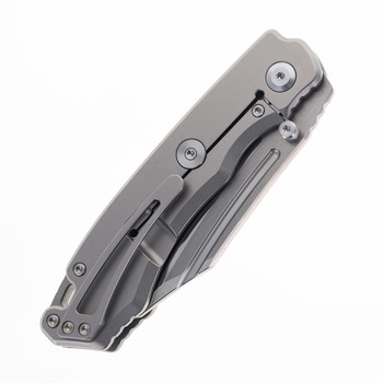 Tuya Vortex Model 1 V2 Folding Knife Titanium Handle M390 Plain Edge
