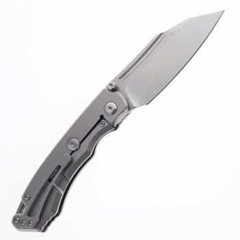 Tuya Vortex Model 1 V2 Folding Knife Titanium Handle M390 Plain Edge