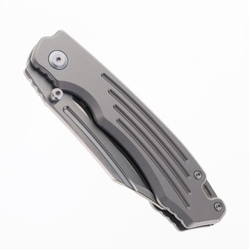 Tuya Vortex Model 1 V2 Folding Knife Titanium Handle M390 Plain Edge