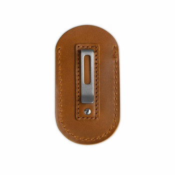 QSP Heron Folding Knife Glow-in-the-Dark Orange Shredded Carbon Fiber Handle Nitro-V Clip Point Plain Edge Satin Finish QS175-D