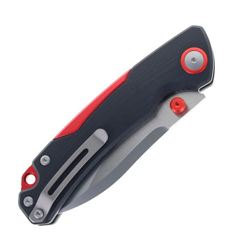 Maxace Toucan Folding Knife Black G10 Handle 3.9" Drop Point Blade  OM05-2-A
