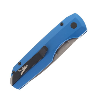 Pro-Tech Vero Synapse 2 Automatic Folding Knife Blue Aluminum Stonewashed MagnaMax Blade