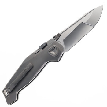 Ketuo Kyzaghan Titan Spine Lock Folding Knife Bohler M390 Bead Blast Blade Titanium Handle
