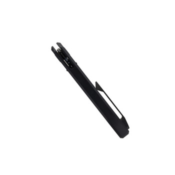 Vanguard Cheetah Integral Folding Knife Black Titanium Handle Semi-Mirror Polished DLC VG10 Steel
