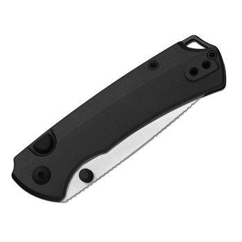 (Small Scratches on Handle) Open Box/Returned Kizer T1 BD Folding Knife Gray Aluminum Handle Elmax Drop Point Plain Edge Satin Finish Ki3490.2BDA1